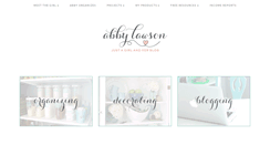 Desktop Screenshot of justagirlandherblog.com
